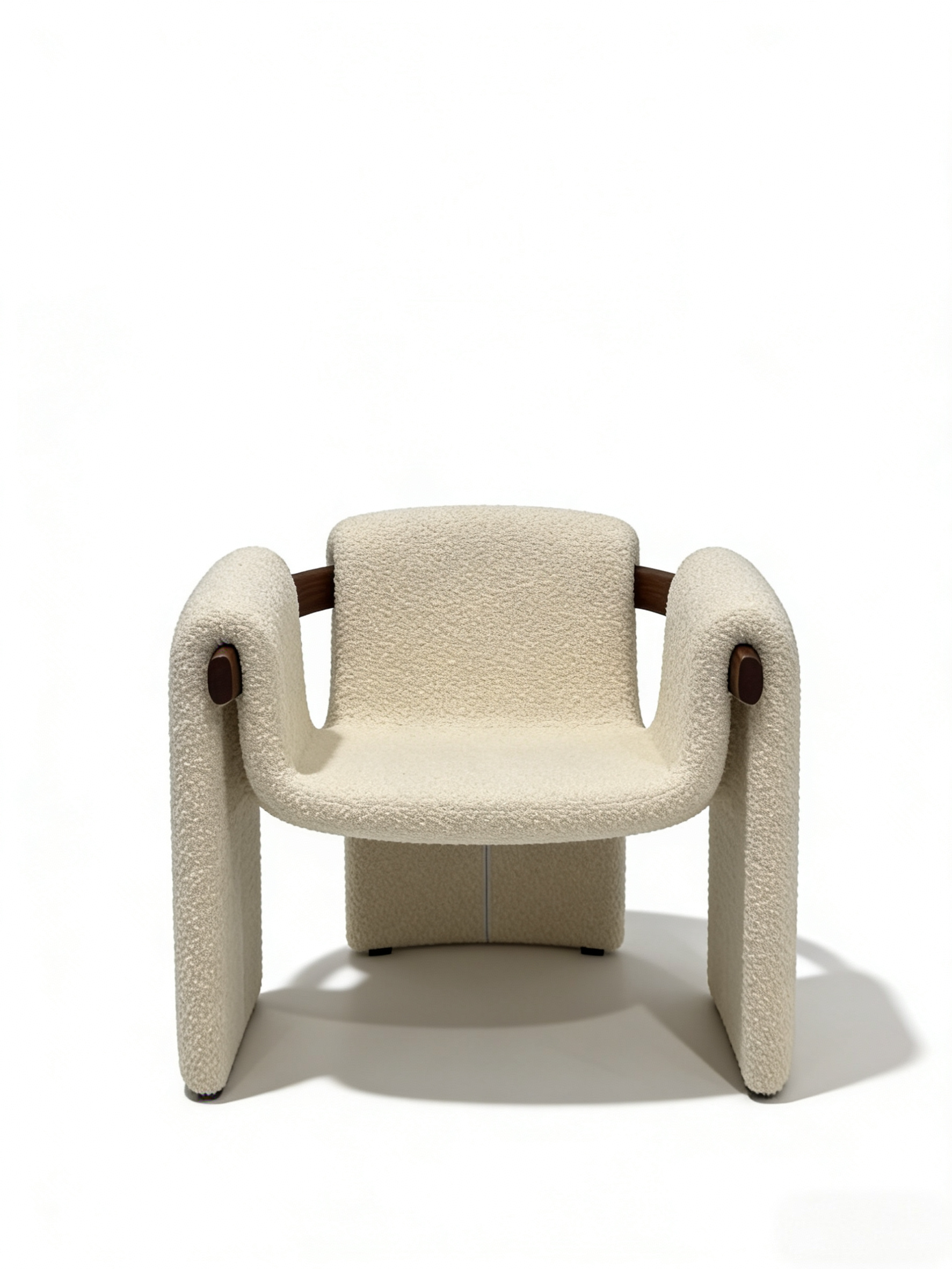 Sari Lounge Armchair - Modern Italian Sculptural Comfort