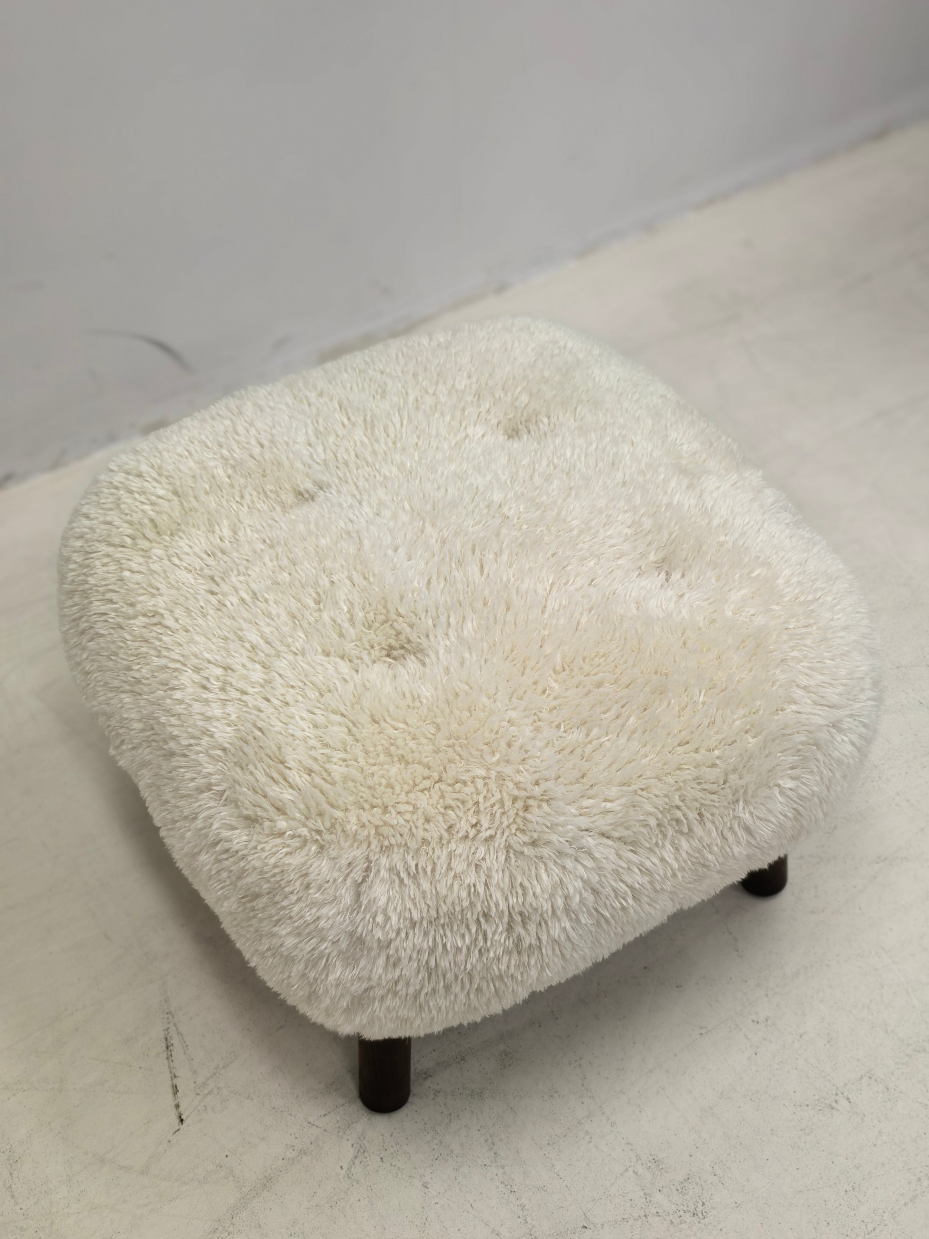 Petra Chair, Natural Luxe Sheepskin