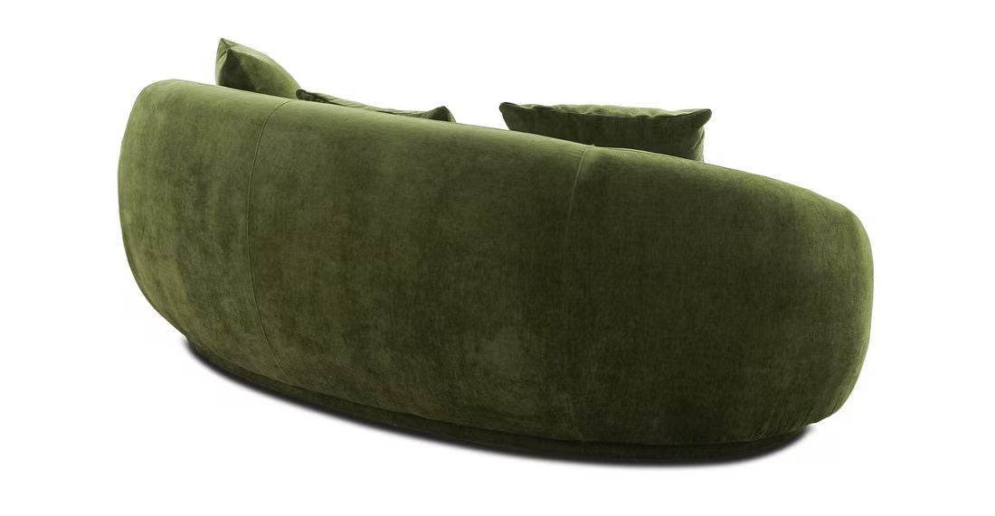 Nimes Distressed Velvet Sofa