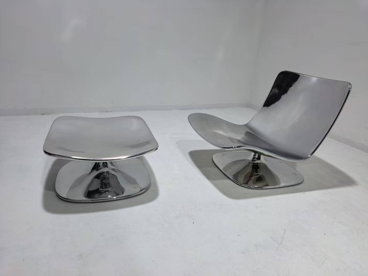 Pattie Armchair and Pattie Footstool