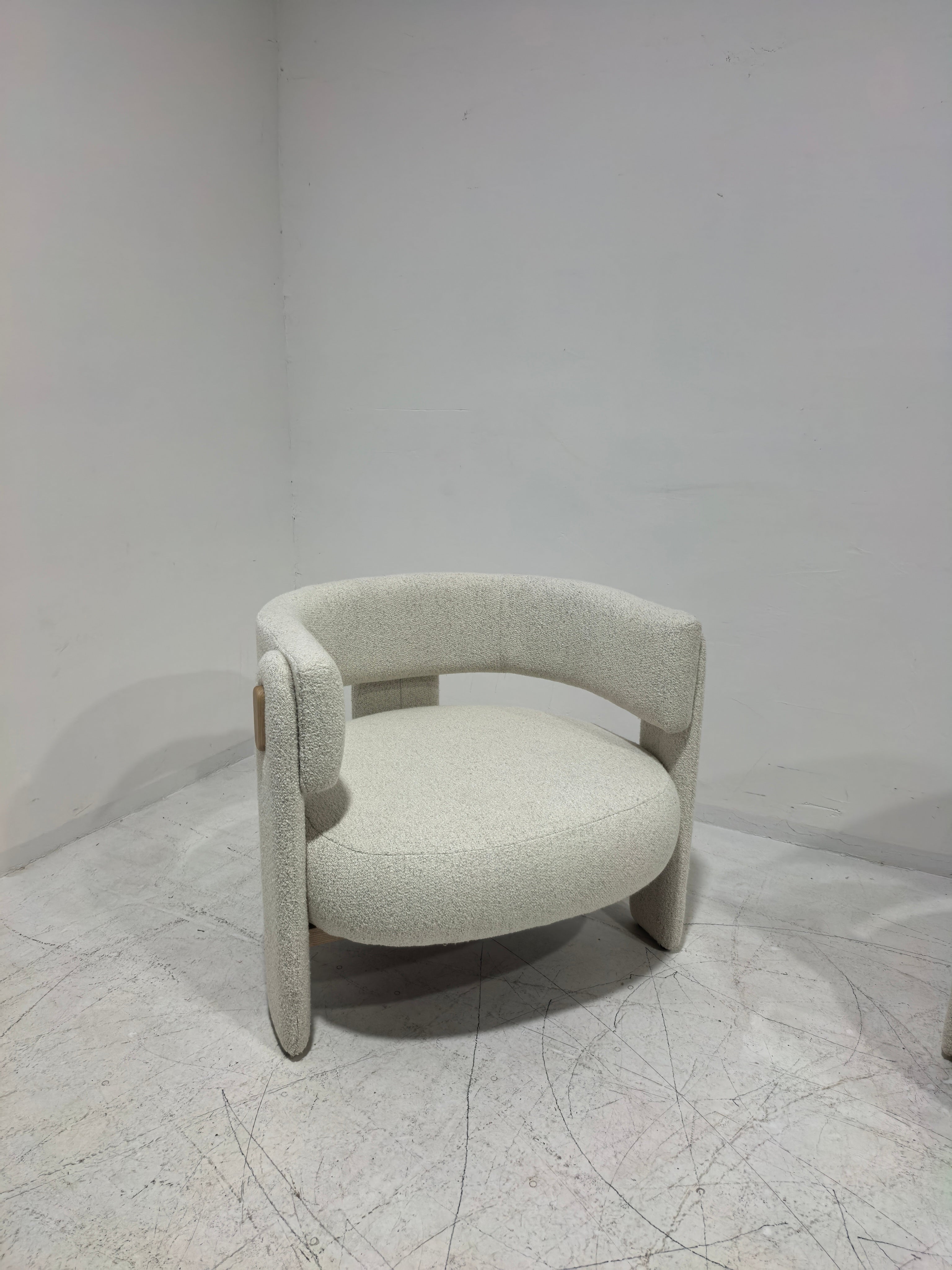 CHOUX Armchair Seto Boucle Accent Chair