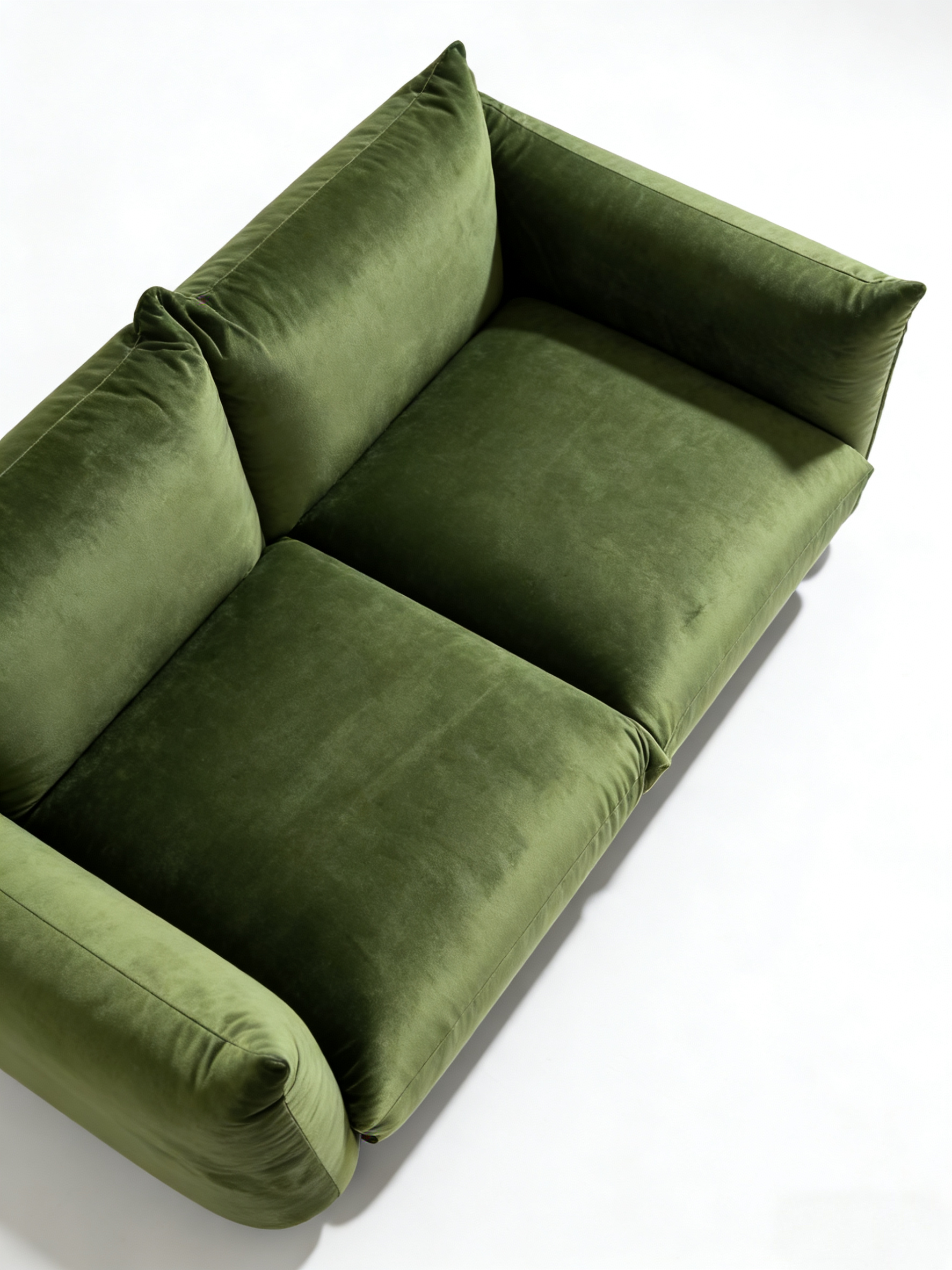 Spice Velvet Marenco Two Seater Sofa