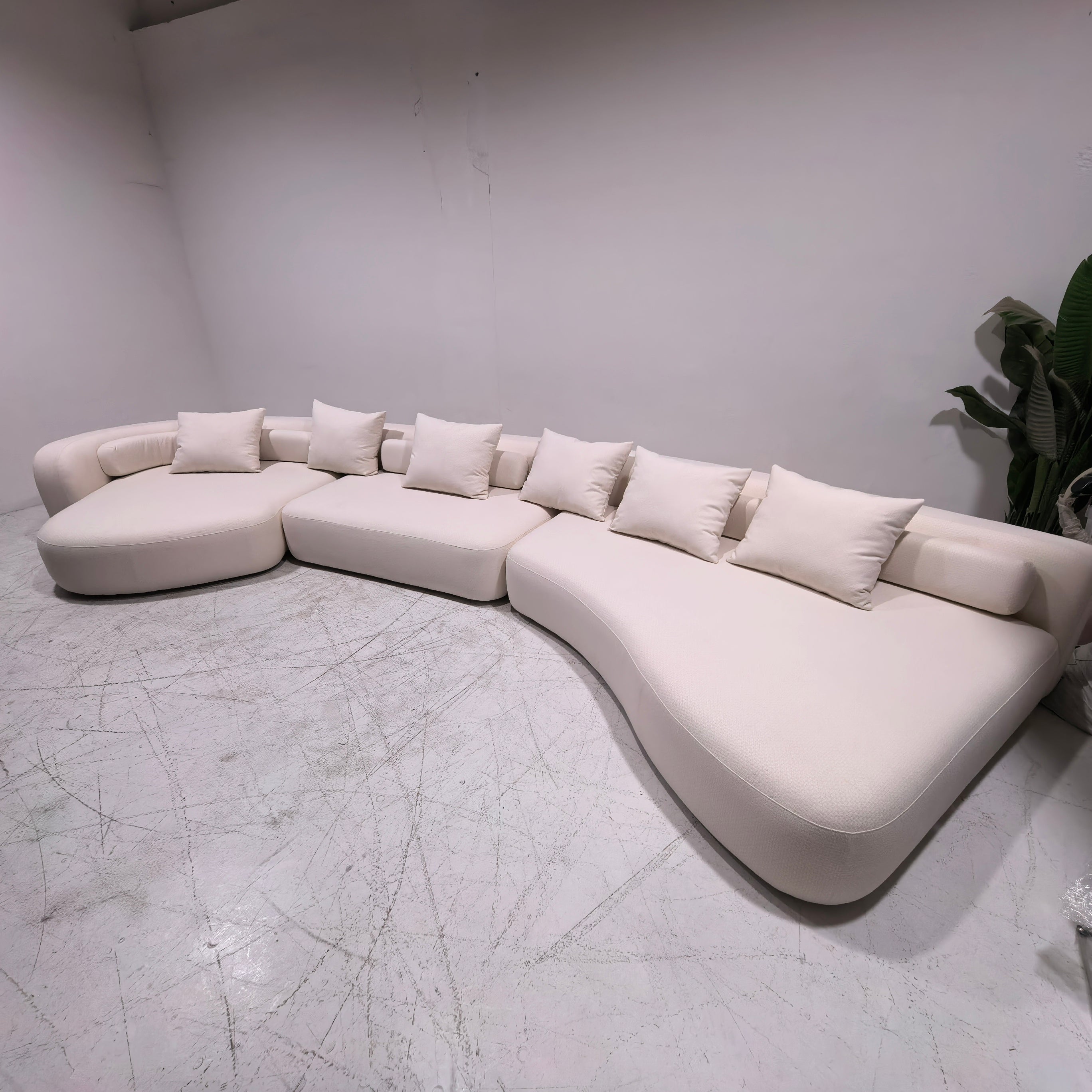 Bézier Style Curved Modular Sectional Sofa
