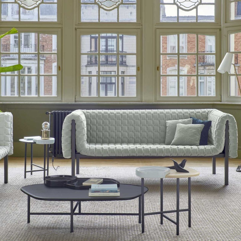 Ruché 1-Armed Settee: Luxury Seating for Small Spaces