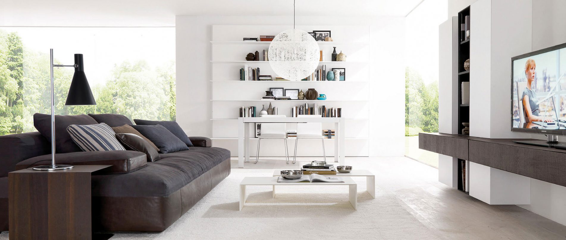 The Art of Balanced Contrast: Designing a Living Room That Feels Both Calm and Inviting