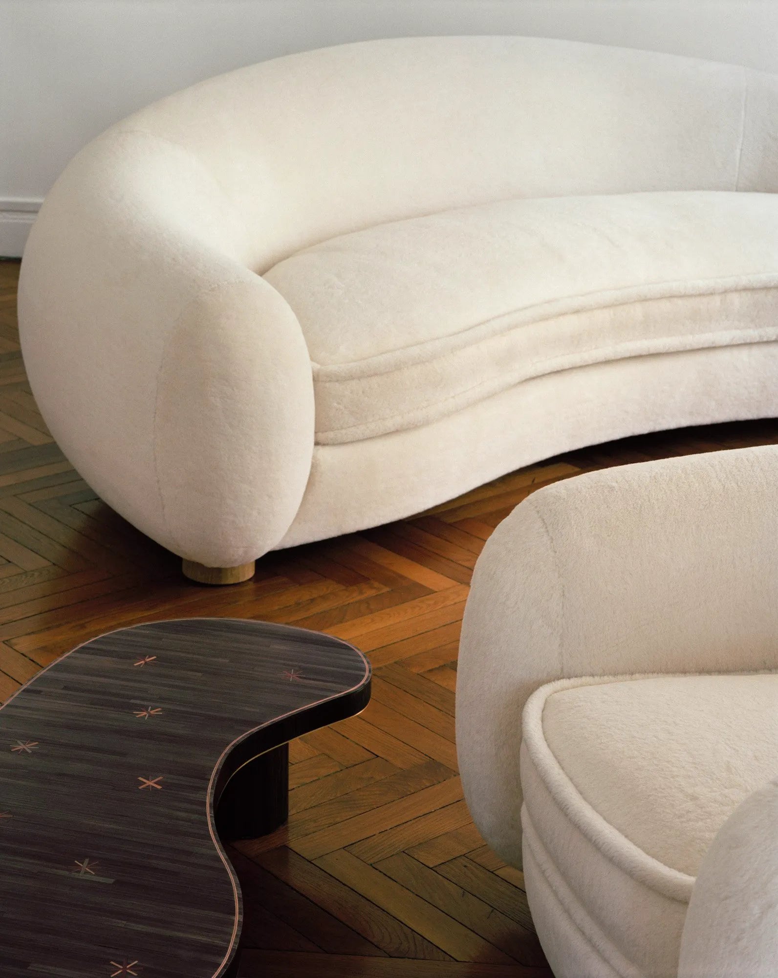 Polar Bear Armchair: Iconic 20th-Century Design by Jean Royère