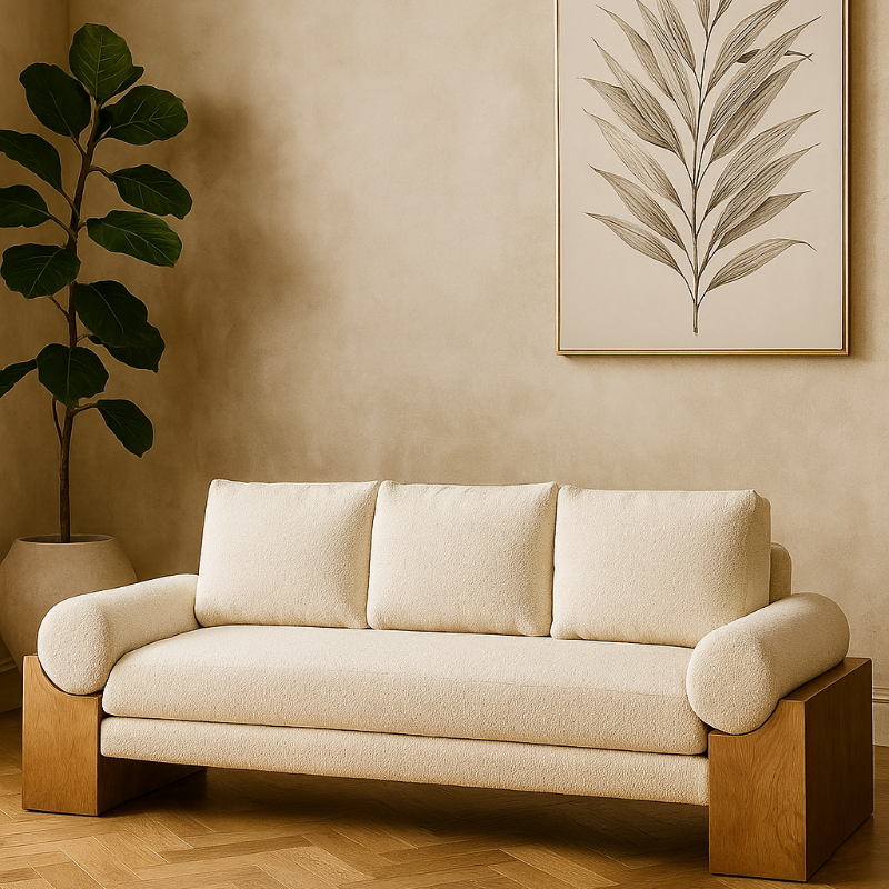 Olivier Sofa: Bouclé Luxury for Your Home