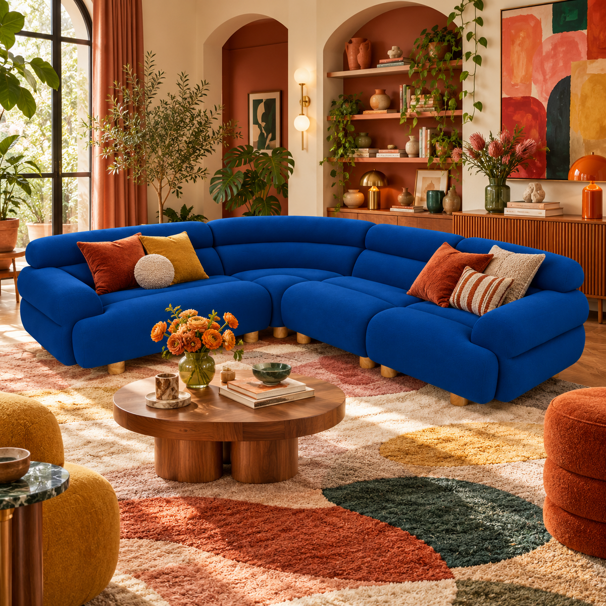 Curved Modular Sectional Sofa: The Complete Guide to Sizing, Layouts, Coffee Tables &amp; Styling