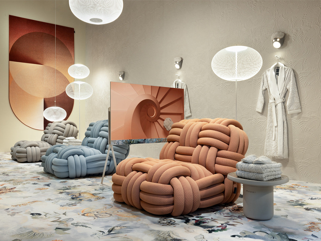 Moooi Knitty Lounge Chair - Bold Design & Comfort