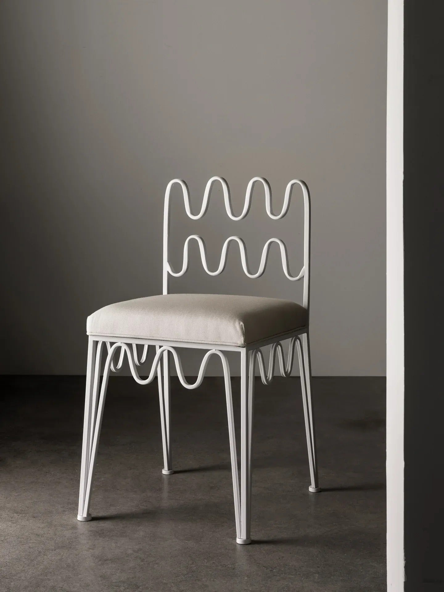 Wave Chair Ivory: Modern French Design for Your Dining Room