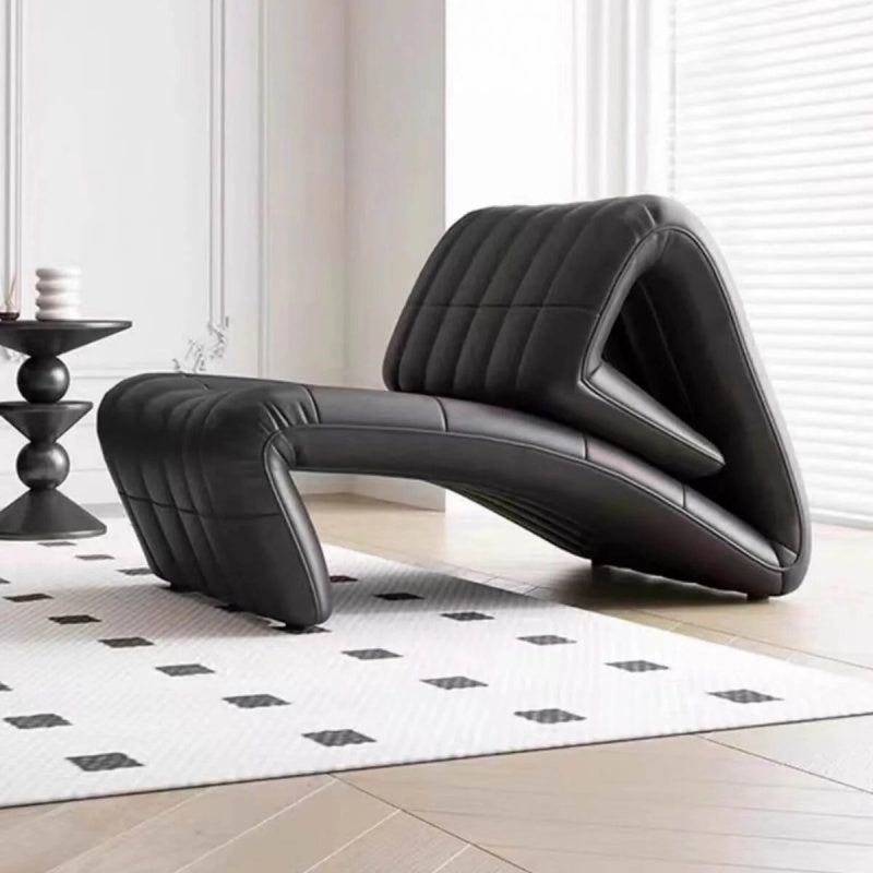 Modish Reclining Side Chair: Mid-Century Modern Comfort