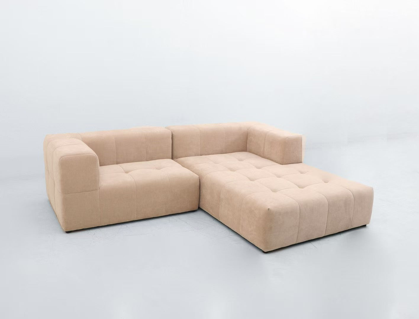 Charlie Boucle Corner Sofa by Vintara Design | Mid-Century Modern Replica