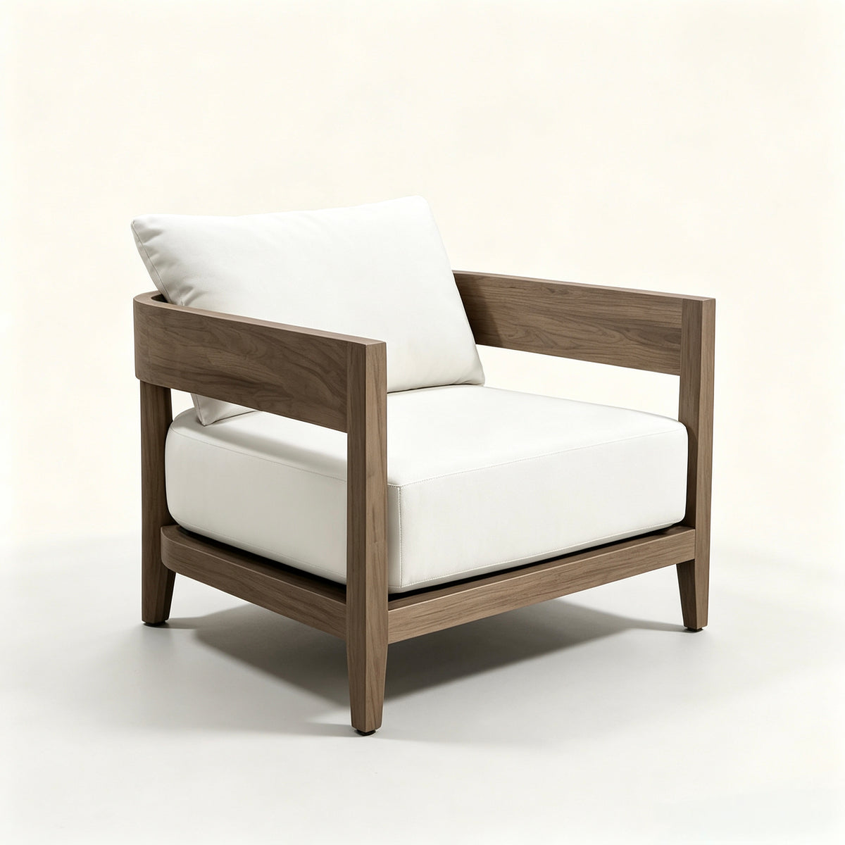 Otranto Teak Outdoor Lounge Chair