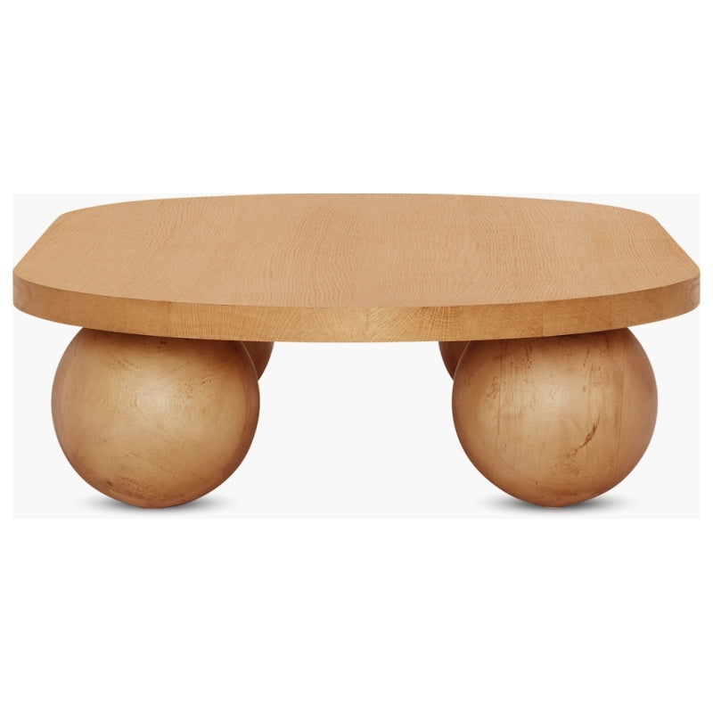 Yoko Coffee Table - Japanese Minimalist Sculptural Wood