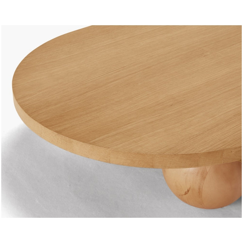 Yoko Coffee Table - Japanese Minimalist Sculptural Wood