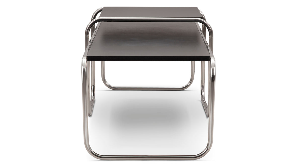 Contemporary Laccio coffee tables for sale, featuring minimalist design and robust functionality.