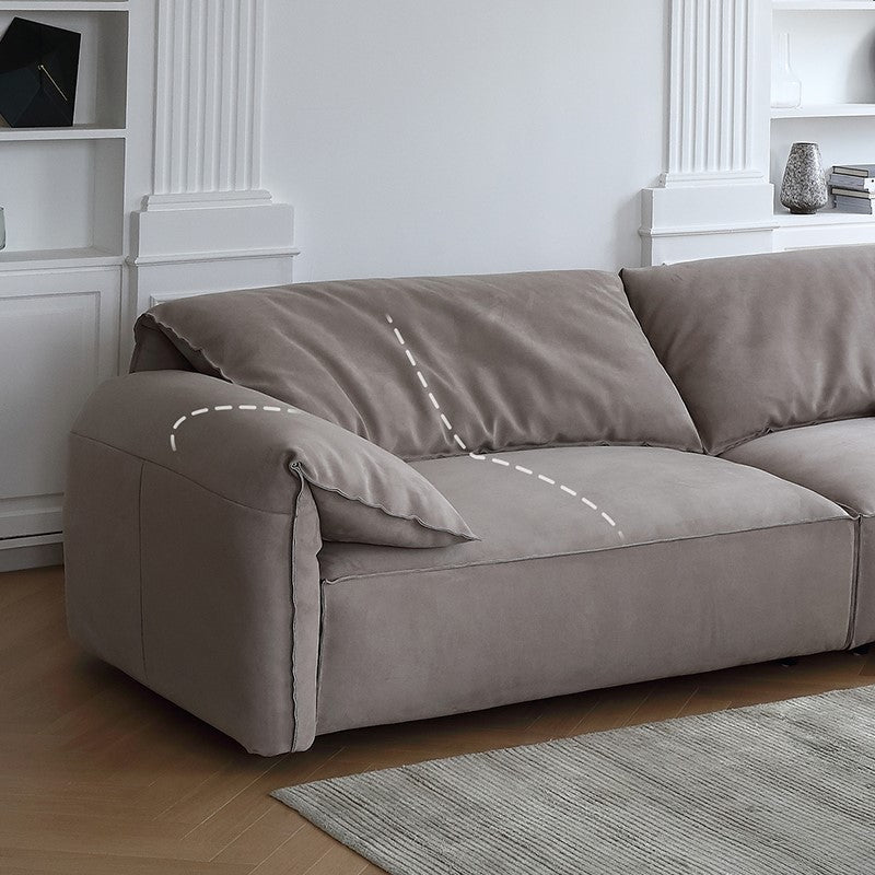 Comfortable Dumbo Wabi-Sabi Gray Sofa for Modern Living