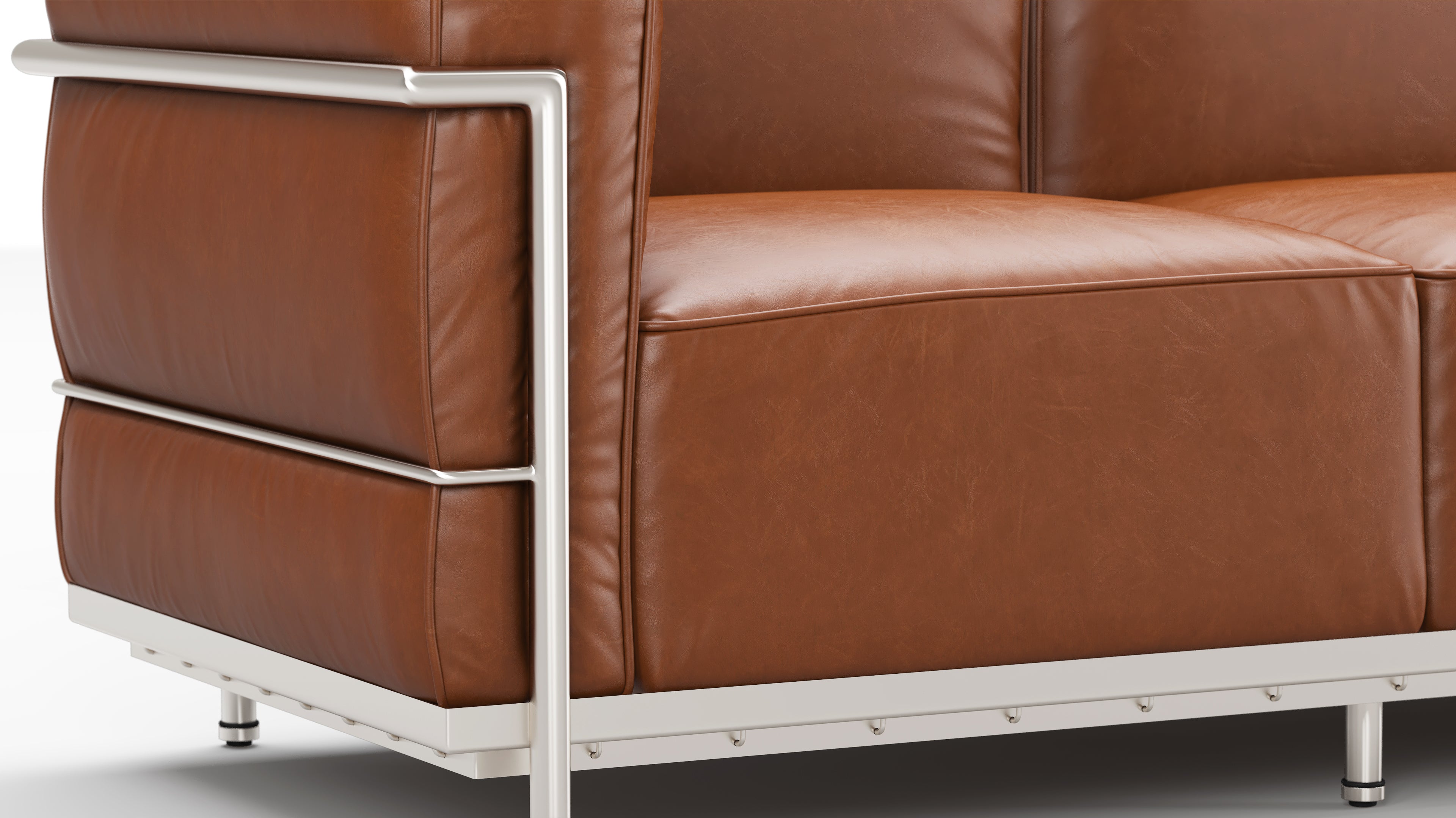 Bestselling Le Corbusier style sofa, popular for its comfort and modern aesthetics."