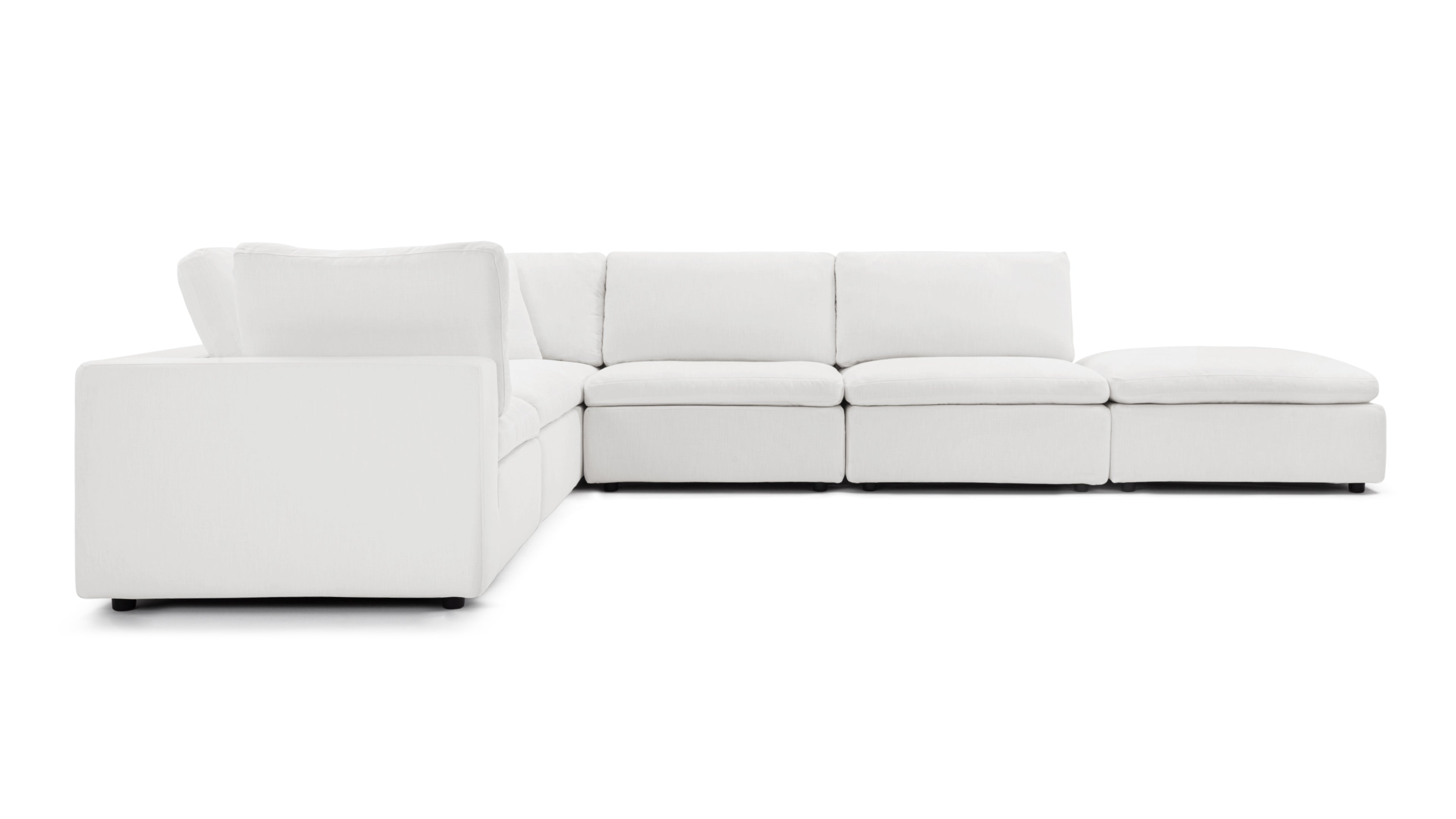 Sky Cloud's sectional sofa cloud model, showcasing supreme comfort and luxury.