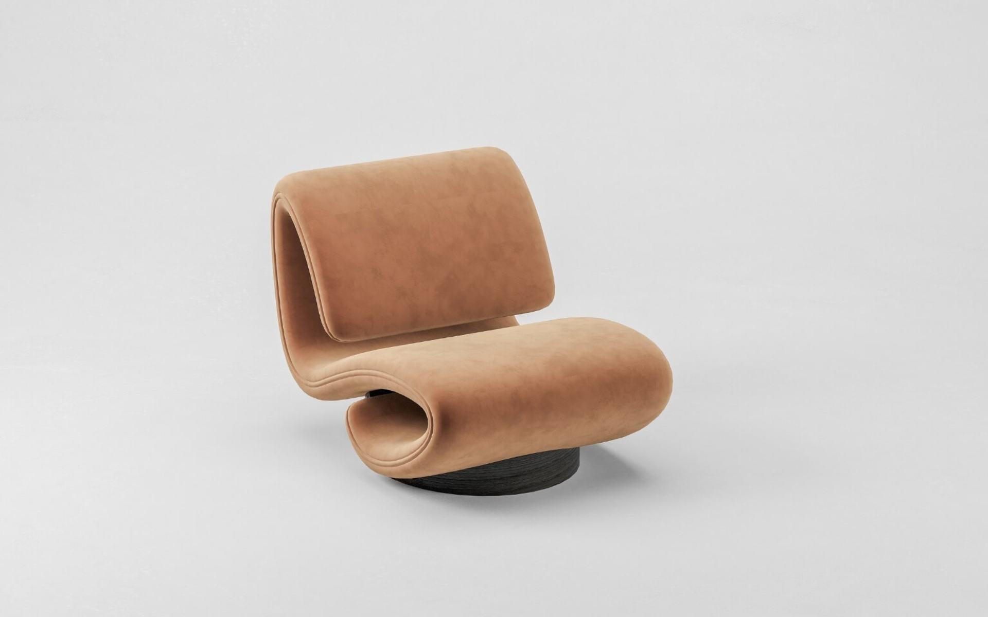 Luna Armchair - Modern Coastal Elegance Lounge