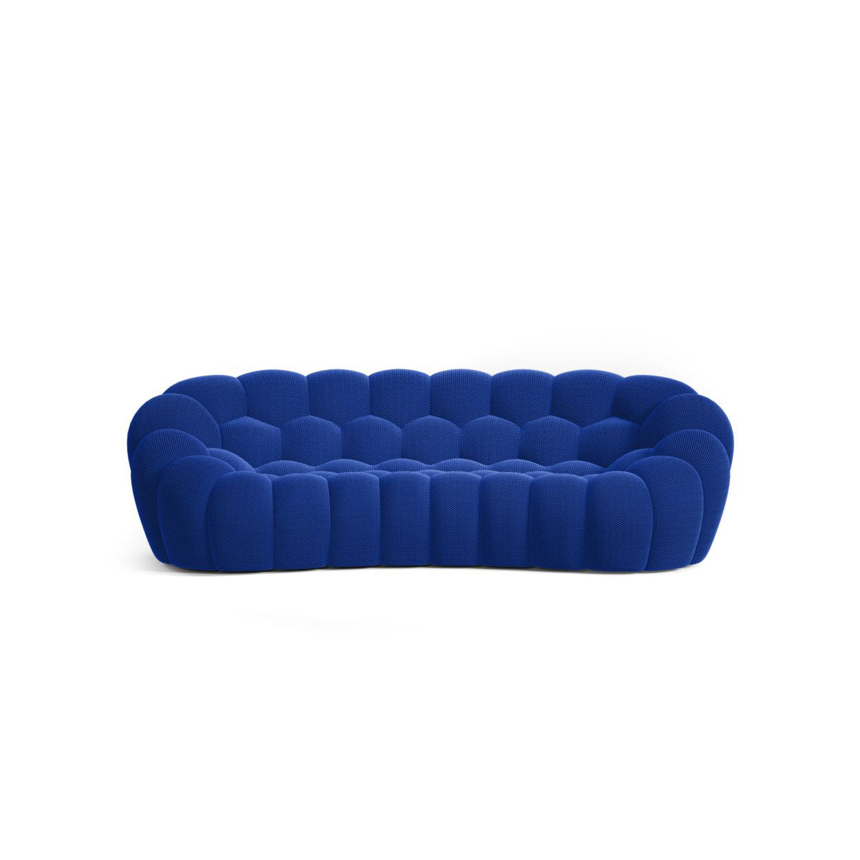 Pierre Paulin's bubble sofa, a blend of artistic design and functional seating in one piece.