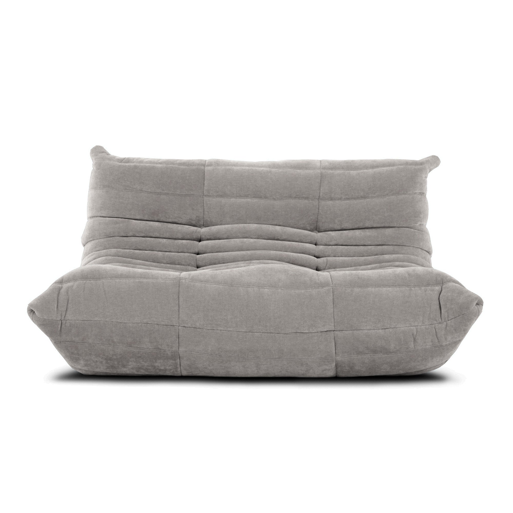 Sleek small settee couch by Togo, ideal for sophisticated small space living.