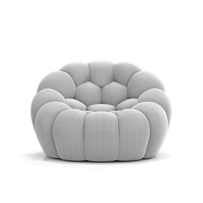 Three seater sofa couch by Sacha Lakic, embodying modern elegance and comfort.