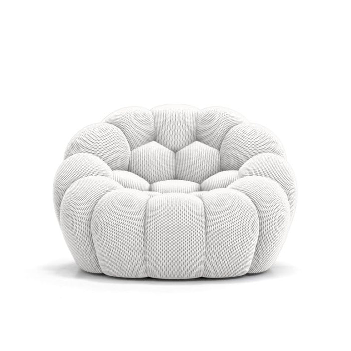 Sleek sofa sleeper couch by Pierre Paulin, ideal for small living spaces.