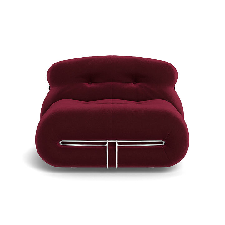 Soriana Sofa Lounge Chair by Afra & Tobia Scarpa, a luxury modern seating solution for homes.