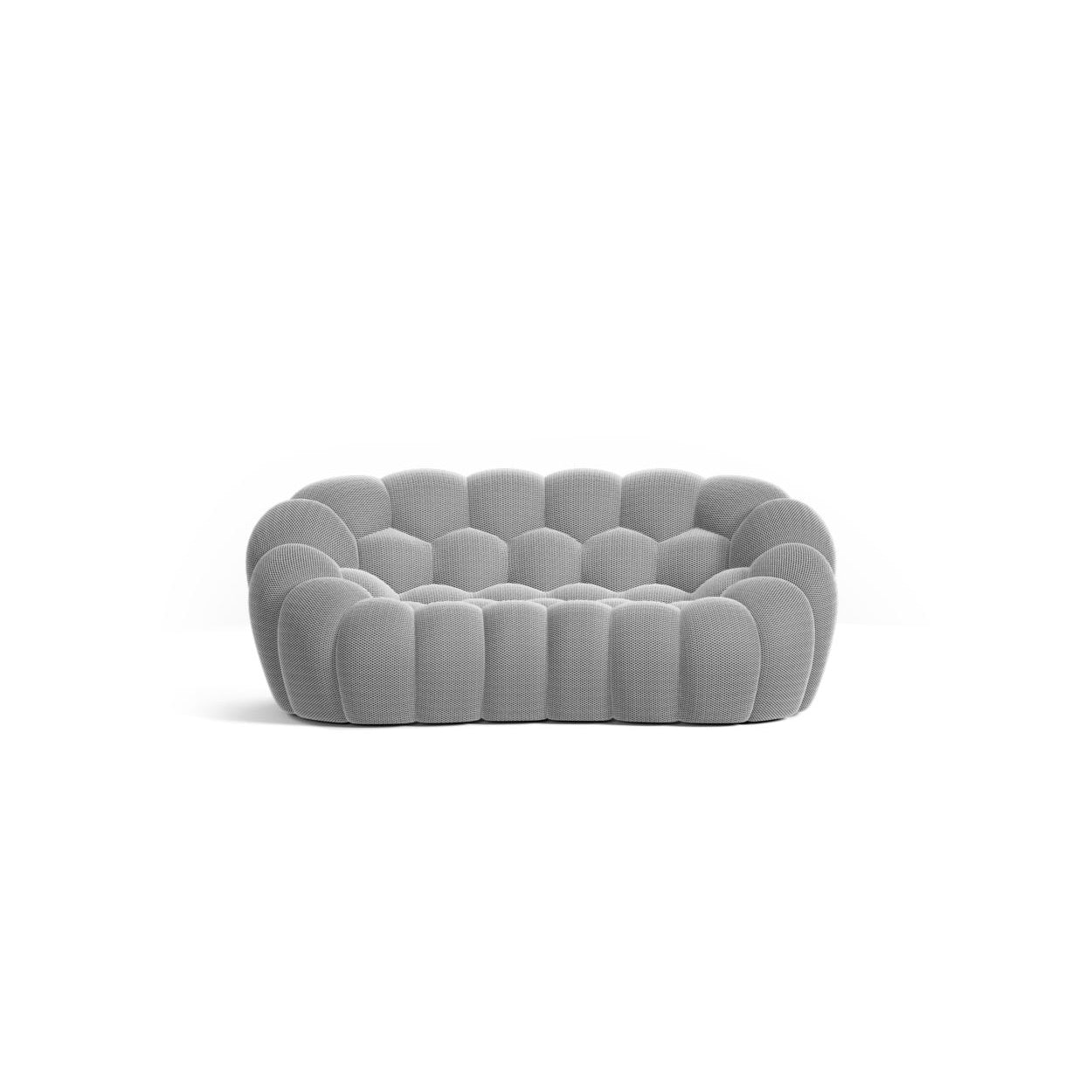 Comfortable sofa sleeper couch by Pierre Paulin, blending functionality with modern elegance.