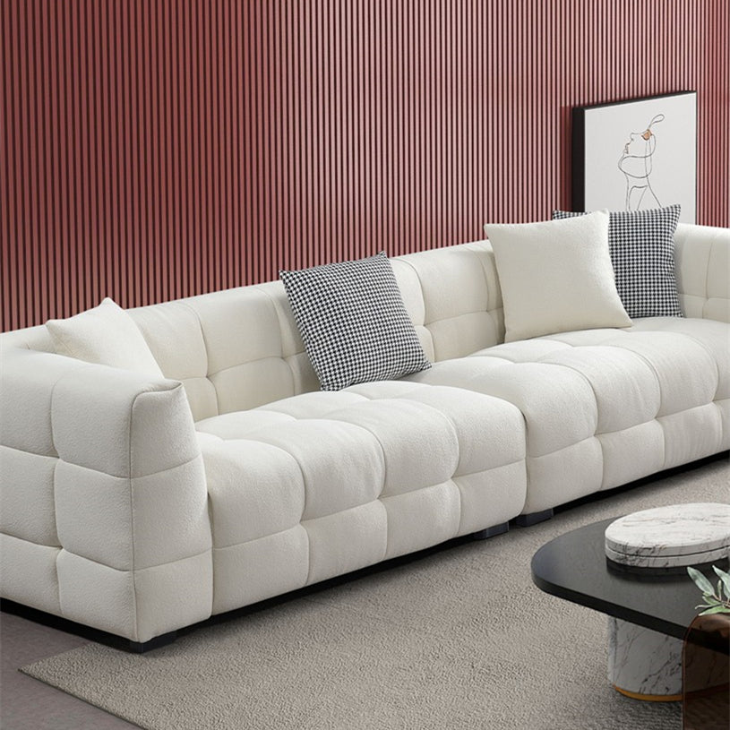 DEVINA Cotton Candy 4-Seater Sofa - Ultimate Comfort