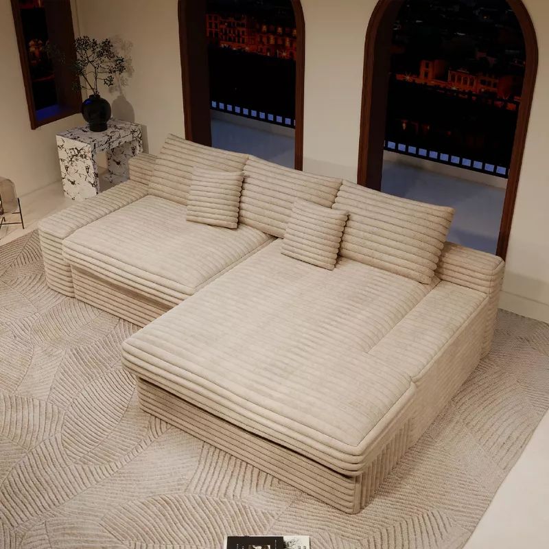 ribbed-corduroy-upholstery-sectional-sofa-detail
