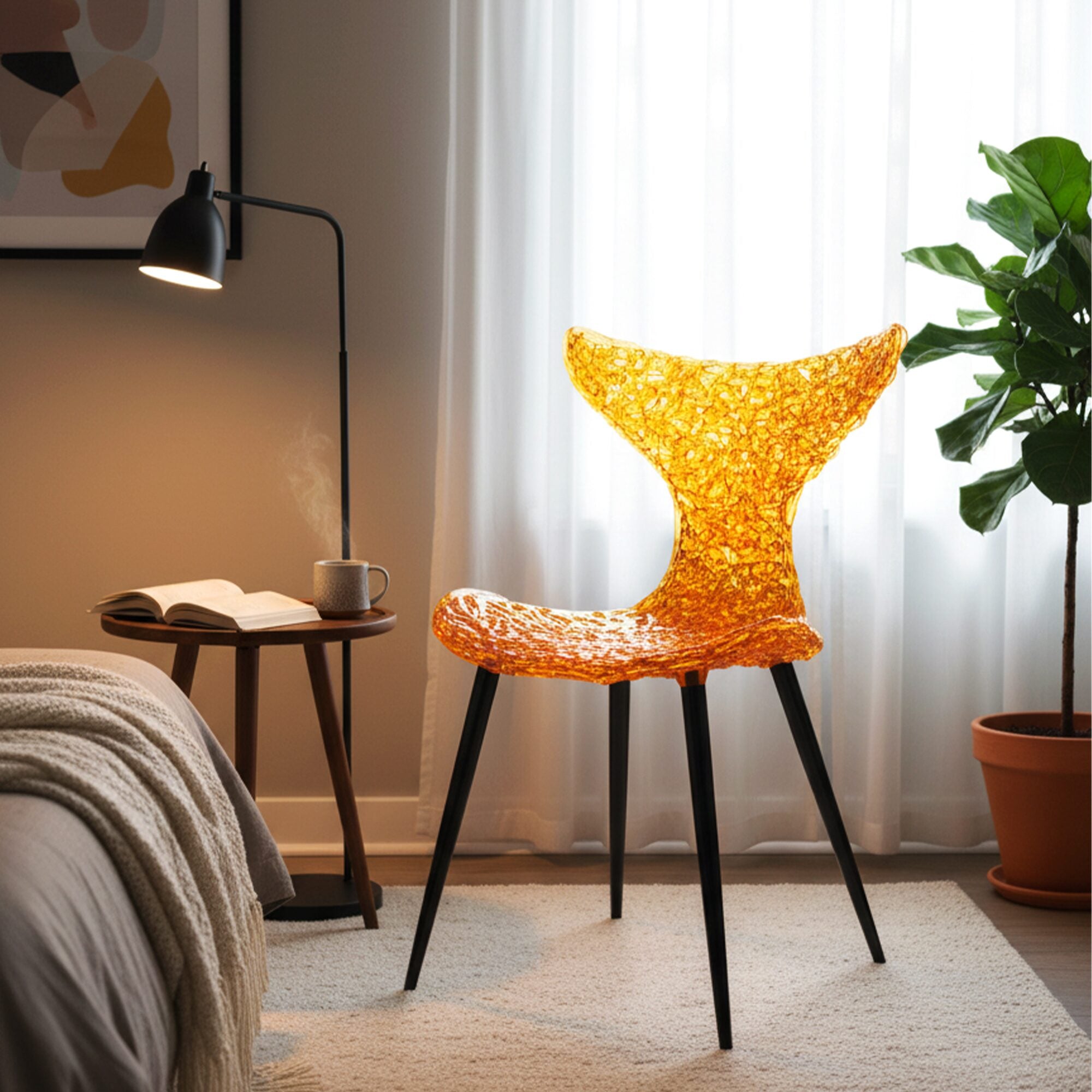 - ergonomic-amber-pc-chair-living-room-setup