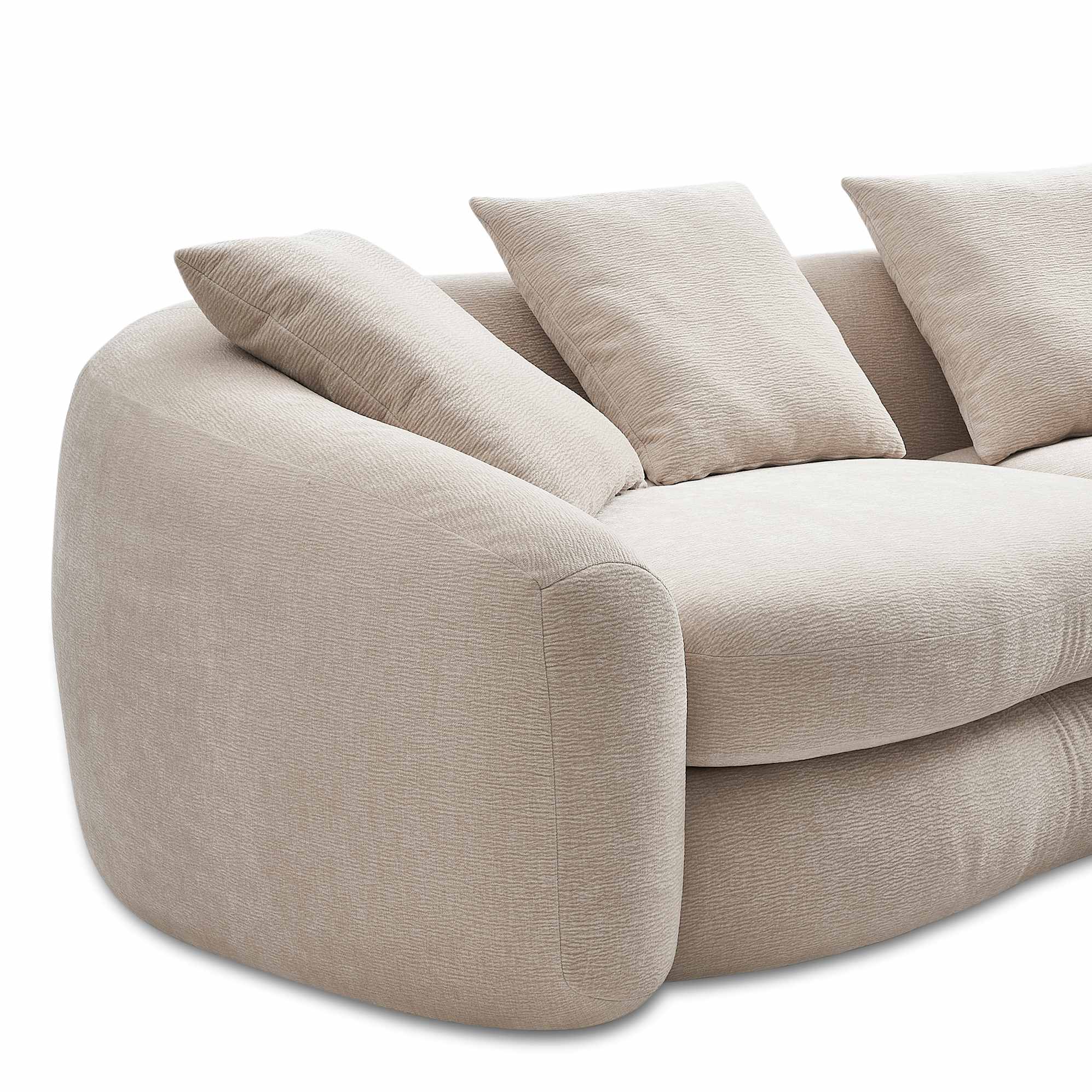 Contemporary Living Room Side Chaise Sofa
