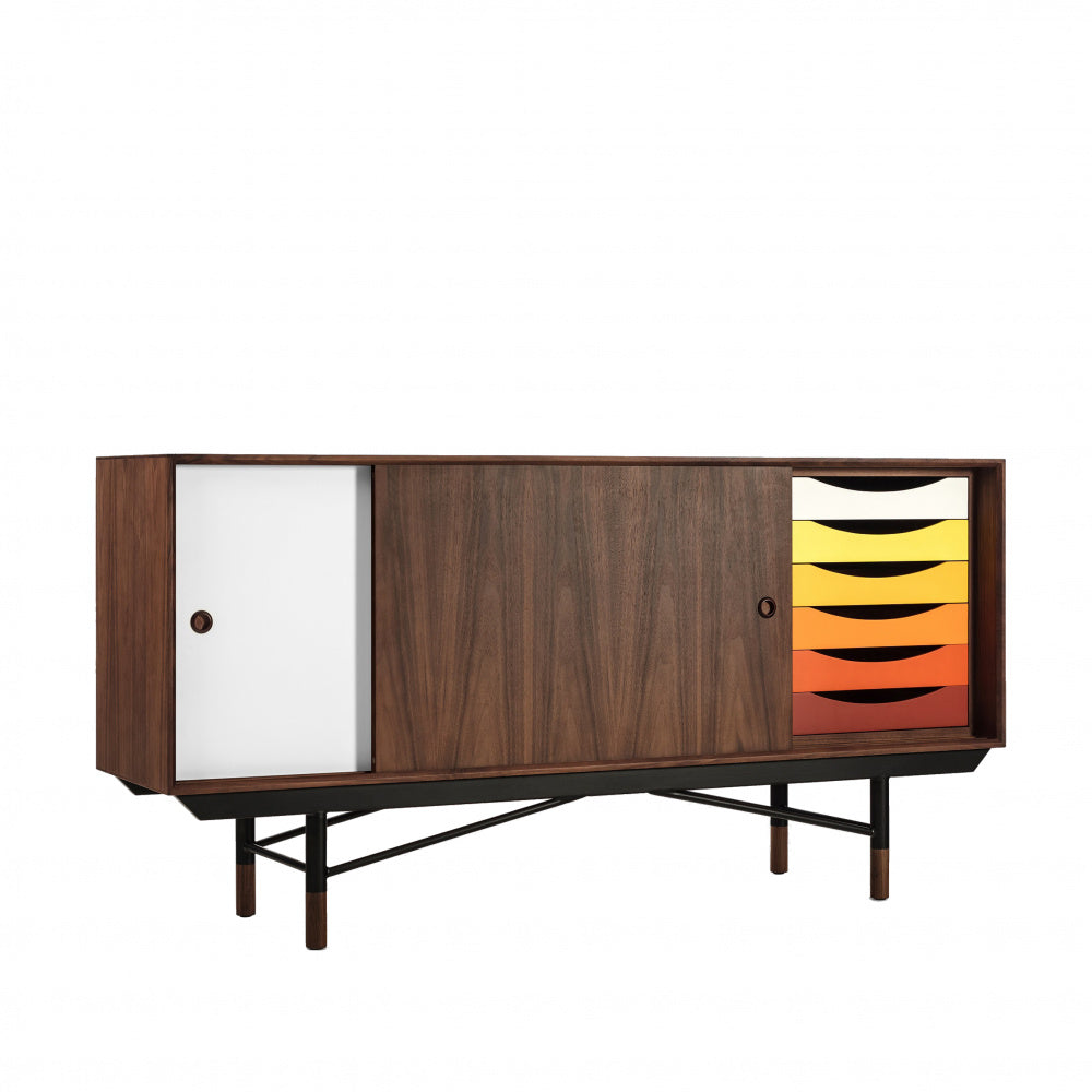 196cm Wide Color-Wheel Inspired Sideboard