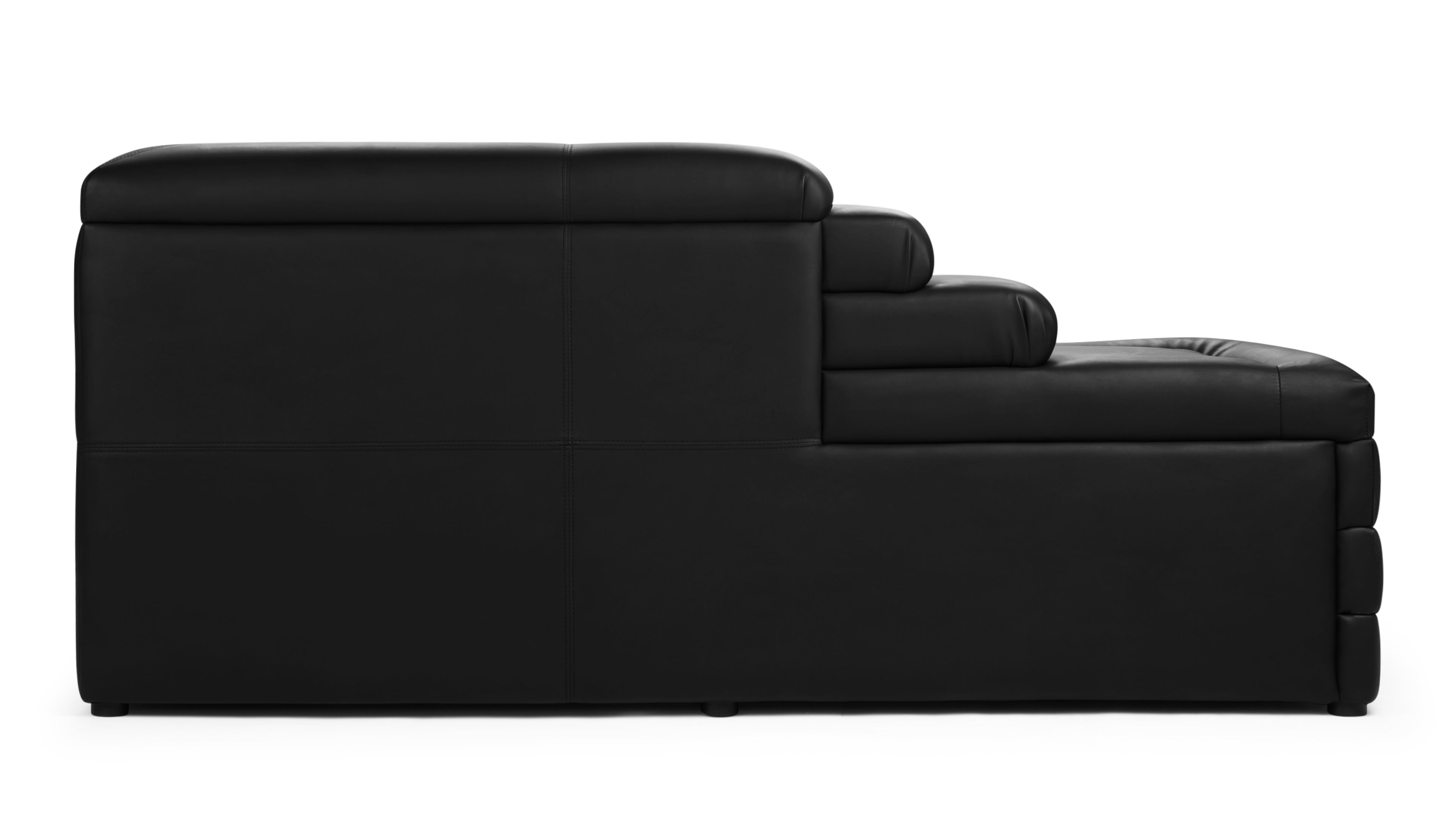 Customizable Terrazza sectional sofa adapting to spacious or compact rooms.