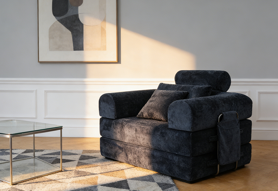 oversized-chaise-lounger-charcoal-front-view
