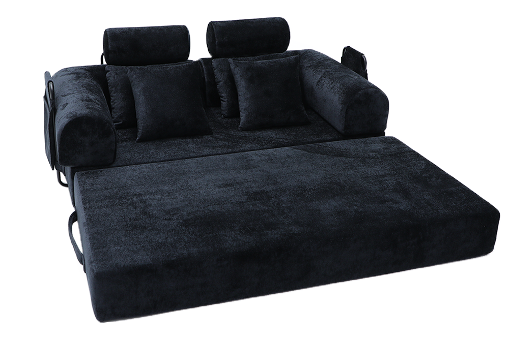 textured-upholstery-convertible-sofa-detail
