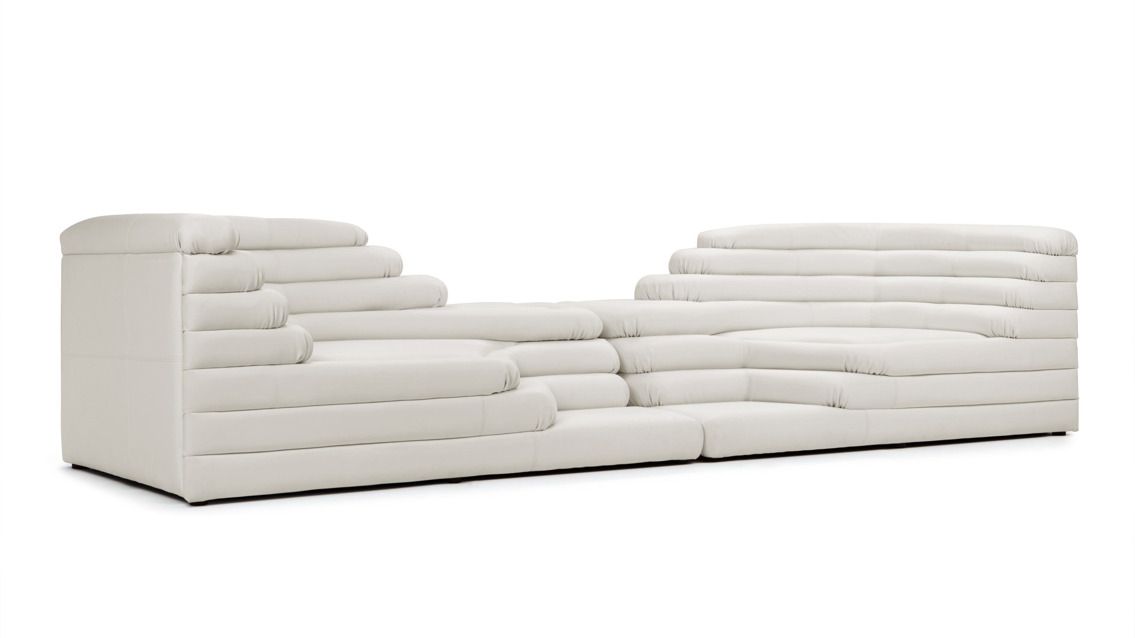 Terrazza Sofa's modular pieces arranged in a spacious living room.