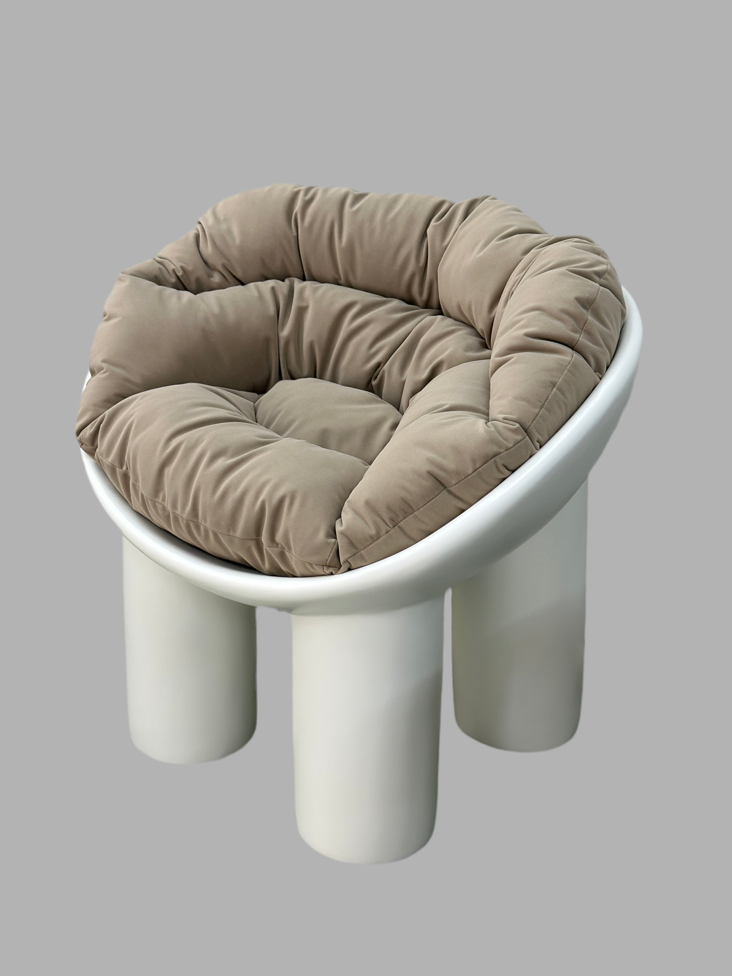 Roly Poly Fiberglass Armchair