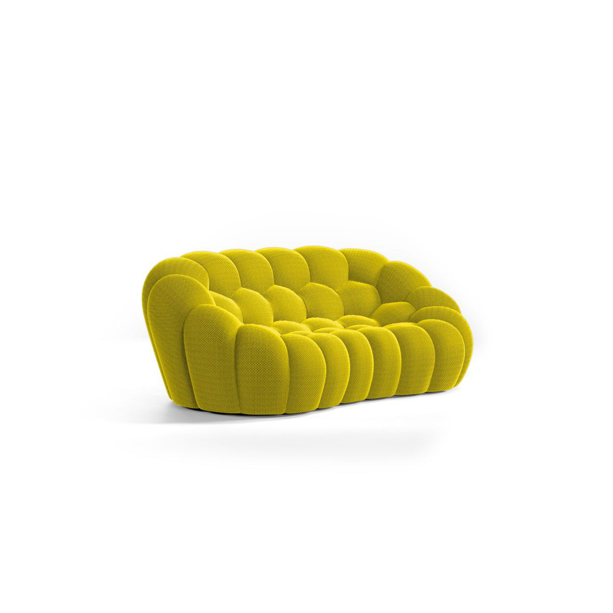 Sacha Lakic's modern furniture piece, a bubble sofa that transforms living spaces with its innovative style.