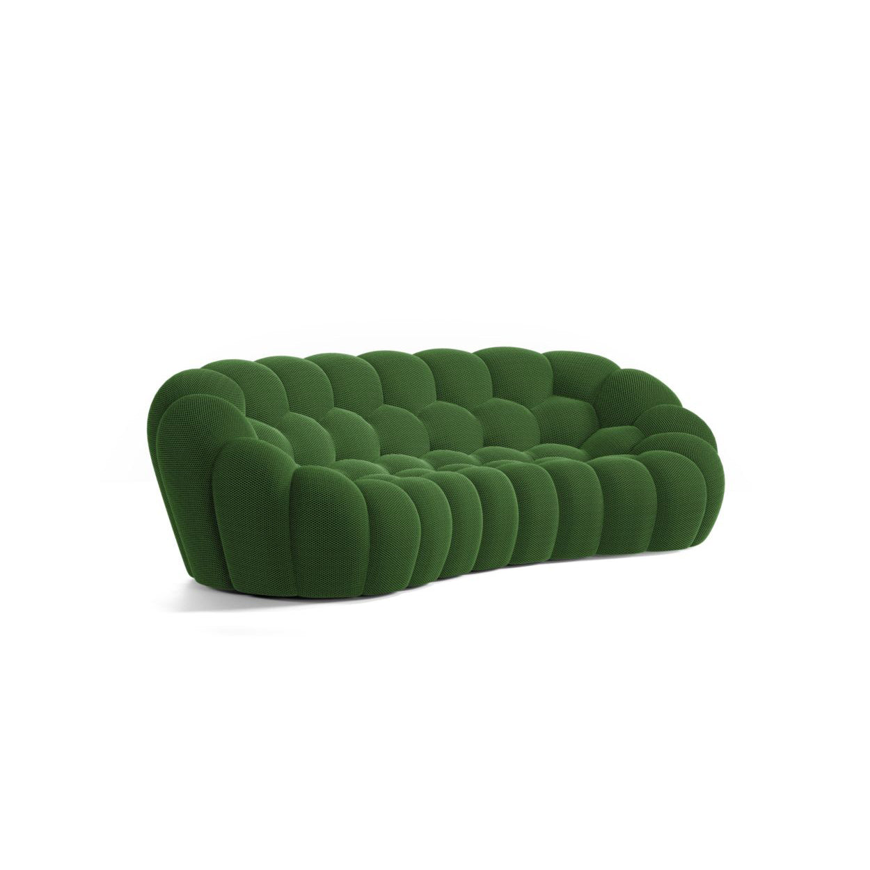 Living room centerpiece: Pierre Paulin's 3 seater sofa, epitome of modern luxury.