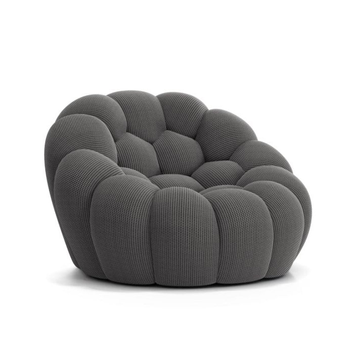 Customizable Pierre Paulin armchair for a personalized living room furniture arrangement.