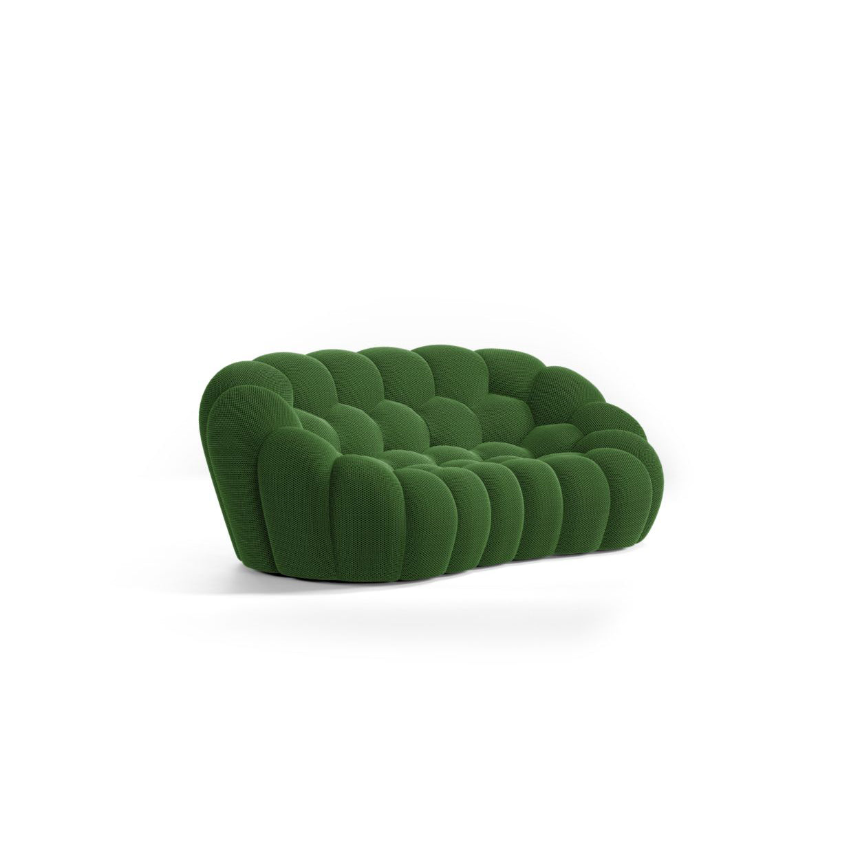 Contemporary home furniture piece, a Pierre Paulin loveseat that enhances everyday living.