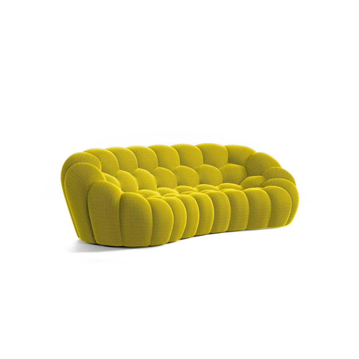 Bubble sofa for bedroom, an intimate retreat crafted by Sacha Lakic."