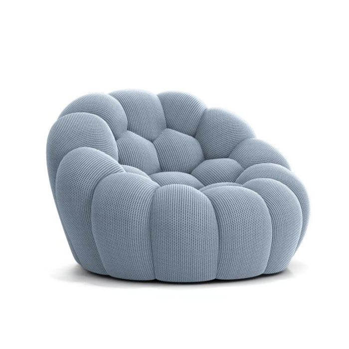 Sophisticated three seater couch with recliner by Sacha Lakic, crafted for comfort.