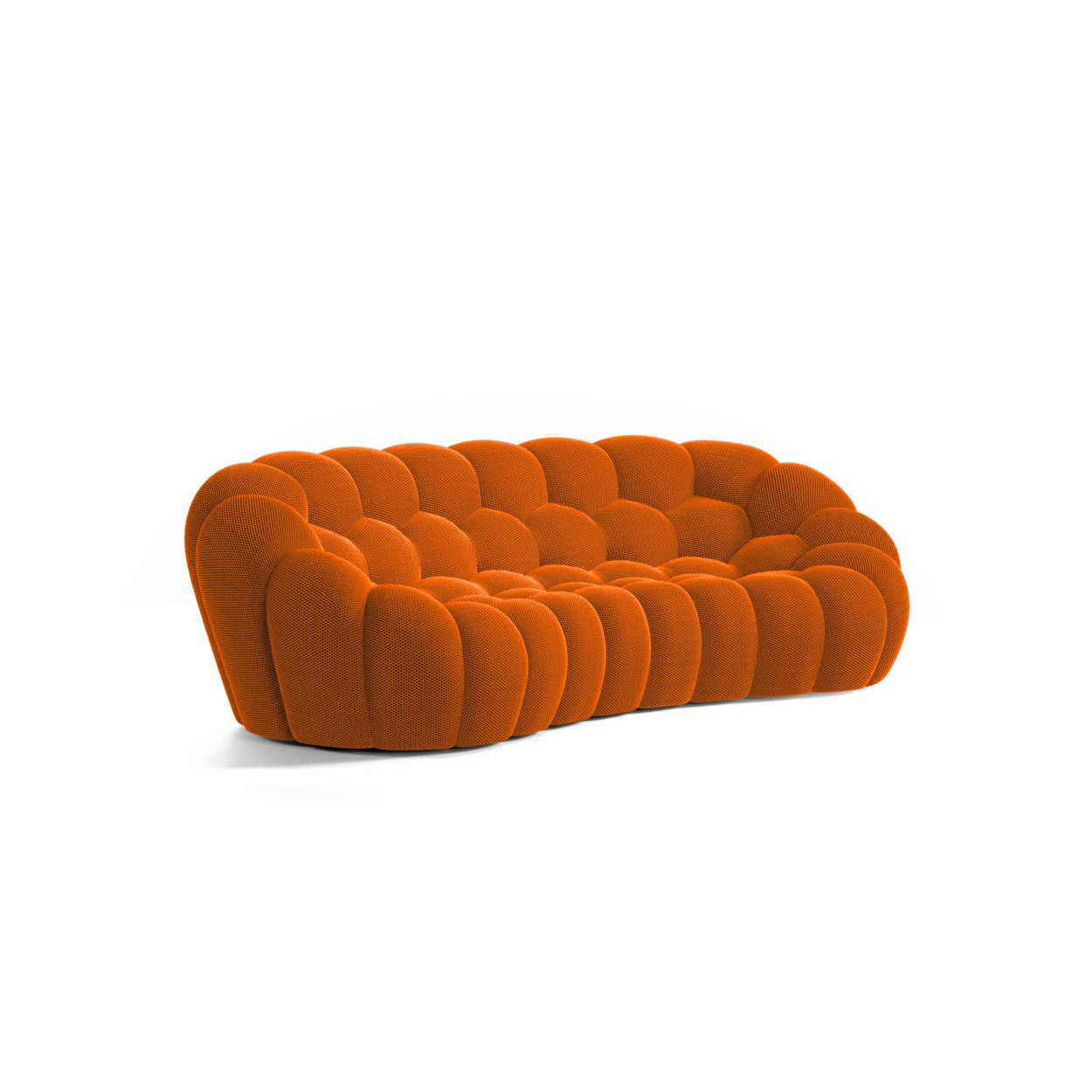 Modern three seater sofa by Pierre Paulin, perfect for both living rooms and open spaces.