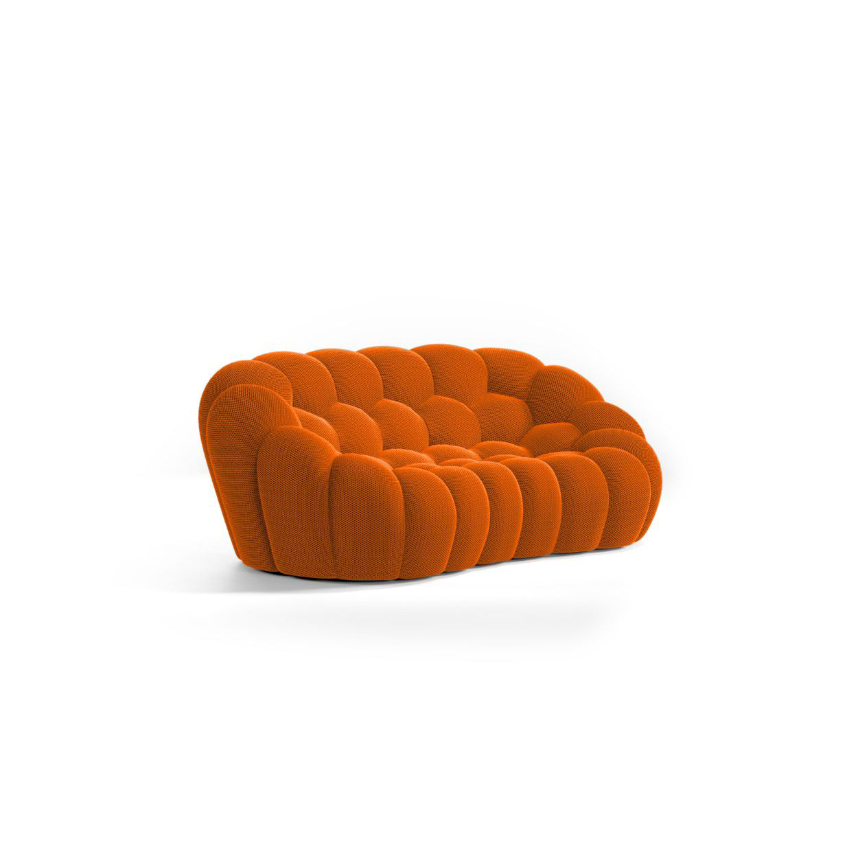 Pierre Paulin's sofa and loveseat set, a fusion of sculptural beauty and practical seating solutions.