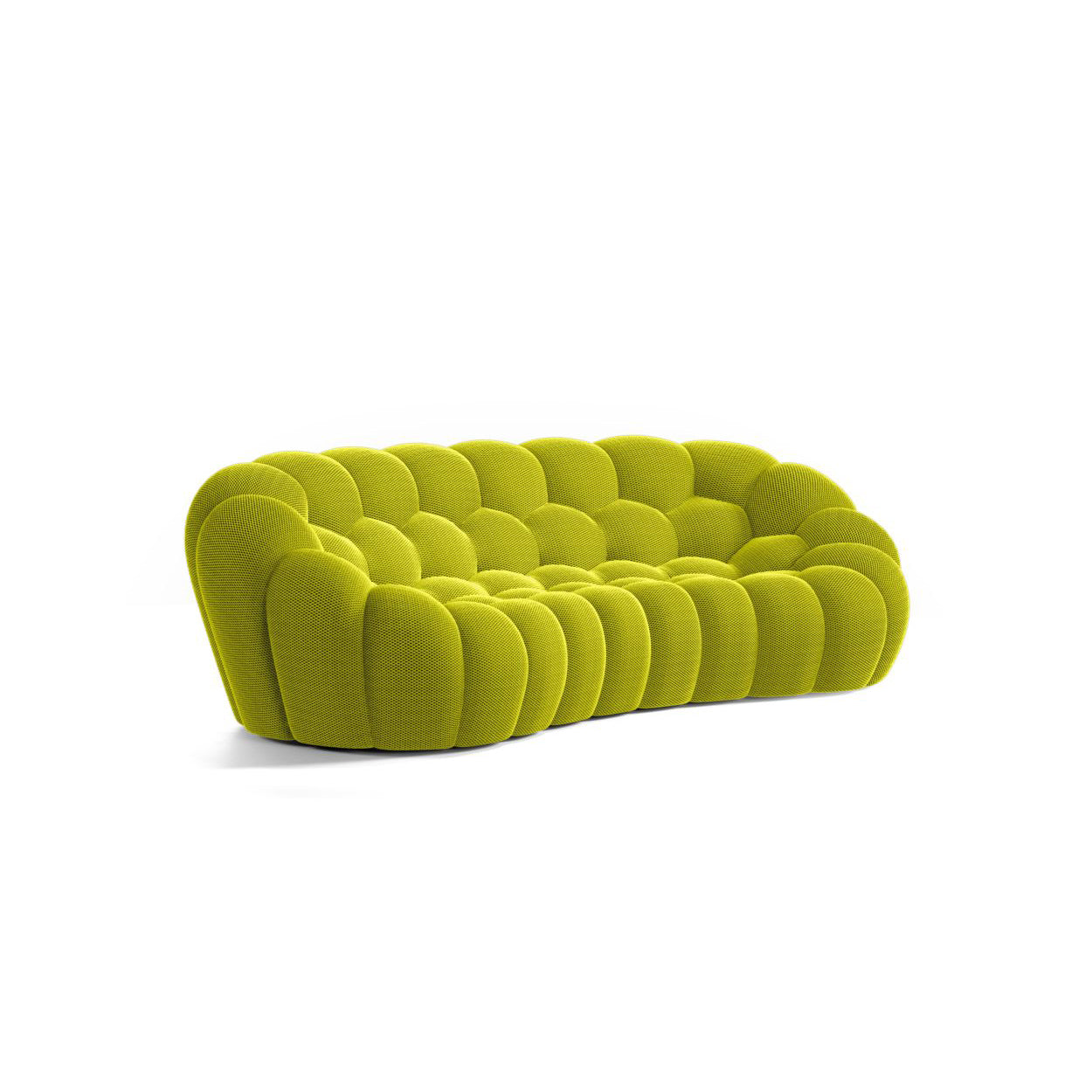 Customizable three seater couch by Pierre Paulin, perfect for elegant home settings.