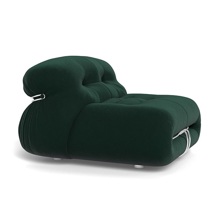 Afra & Tobia Scarpa's Soriana Lounge Chair designed for both style and functional living spaces.